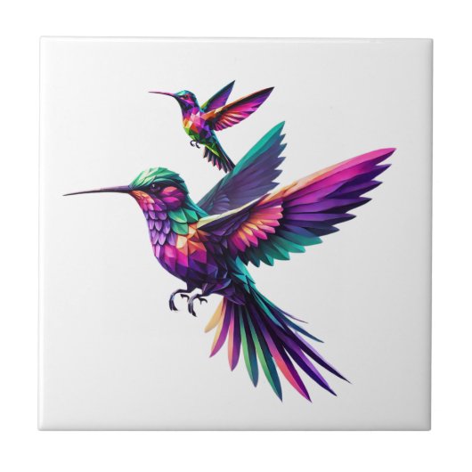 Colibrí prisma multicolor タイル (正面)