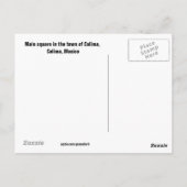 Colima、Colima、メキシコのはがき ポストカード (裏面)