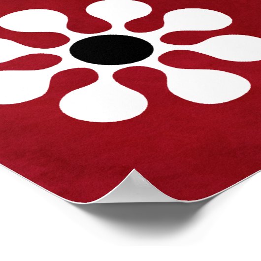 Colimacon Redポスター ポスター (角)