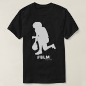 Colin Kaepernick Kneeling BLM Tシャツ (デザイン正面)