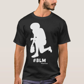 Colin Kaepernick Kneeling BLM Tシャツ