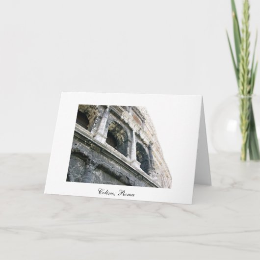 Coliseo -ローマ カード (正面)
