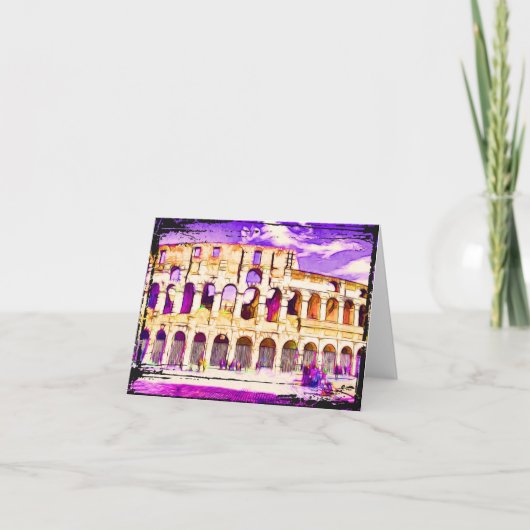 Coliseumノートカード カード (正面)