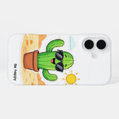 Coll Cactus |幸せを感じる iPhone 16ケース (裏面横)