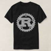 Colla用Rust Programming Language Developer Tool Tシャツ (デザイン正面)