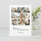 Collageシンプルファミリー写真 |メリークリスマス (スタンド正面)