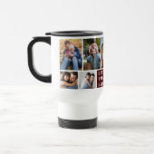 Collage 10 Photos Best Papa Ever トラベルマグ (左)