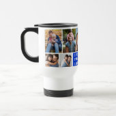 Collage 10 Photos Best Papa Ever トラベルマグ (左)