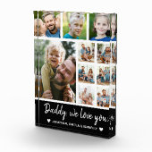 Collage 10 Photos gift for Dad フォトブロック (右)