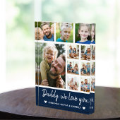 Collage 10 Photos gift for Dad フォトブロック