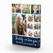 Collage 10 Photos gift for Dad フォトブロック (右)