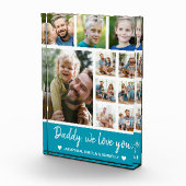 Collage 10 Photos gift for Dad フォトブロック (右)