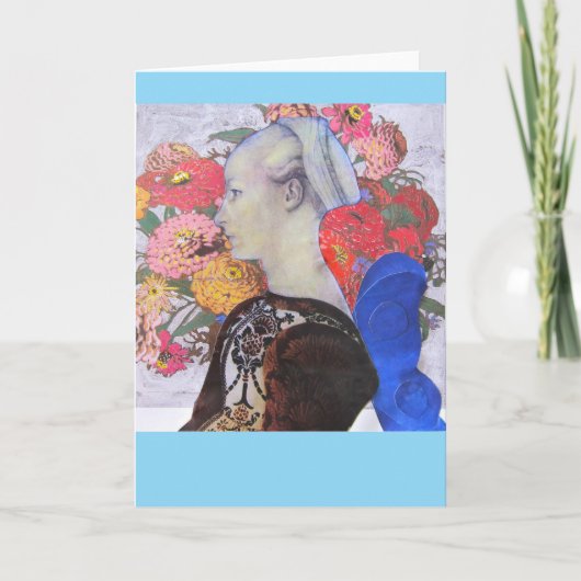 Collage 2023ブルー妖精の国 カード (正面)