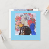 Collage 2023ブルー妖精の国 カード (正面/裏面インサイチュ)