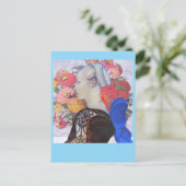 Collage 2023ブルー妖精の国 ポストカード (スタンド正面)