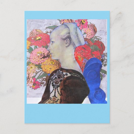 Collage 2023ブルー妖精の国 ポストカード (正面)