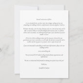 Collage 5 Photos Covid19 Chic Be Our Guest Wedding セーブザデート (裏面)