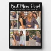 Collage 5 Photos Gift for Mother's Day フォトプラーク (正面)