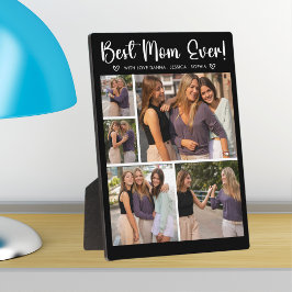 Collage 5 Photos Gift for Mother's Day フォトプラーク
