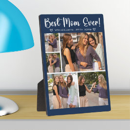 Collage 5 Photos Gift for Mother's Day フォトプラーク