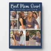 Collage 5 Photos Gift for Mother's Day フォトプラーク (正面)