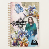 Collage Art February, Iris プランナー手帳 (正面)