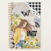 Collage Art March, Daffodil プランナー手帳 (正面)