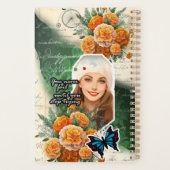 Collage Art October, Marigold プランナー手帳 (裏面)