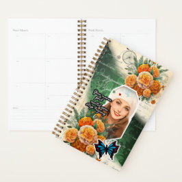 Collage Art October, Marigold プランナー手帳