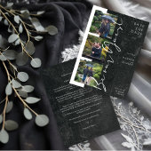 Collage Black & White Be Our Guest 3 Photo Couple