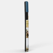 Collage Blue Iモノグラムの電話ケース Case-Mate iPhoneケース (裏面/右)