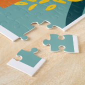 Collage de fotos familiar Personalizado ジグソーパズル (側面)