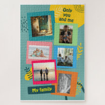 Collage de fotos familiar Personalizado