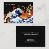 Collage Japanese Masterpiece Paintings 名刺 (正面/裏面)