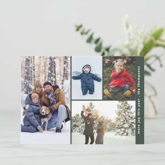 Collage Minimal Photo シーズンカード (スタンド正面)