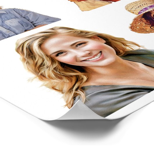 Collage of beauty ポスター (角)