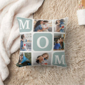 Collage of photos of children, Gift for Mom クッション (ブランケット)