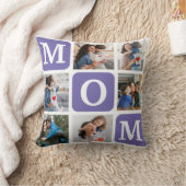 Collage of photos of children, Gift for Mom クッション (ブランケット)