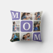 Collage of photos of children, Gift for Mom クッション (正面)