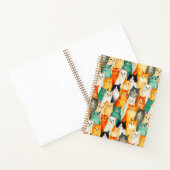Collage of Water Color Cats Journal ノートブック (内部)