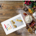 Collage Photo And Colorful Joyful | Holiday Gift アクリルトレー<br><div class="desc">Collage Photo And Colorful Joyful | Holiday Gift</div>