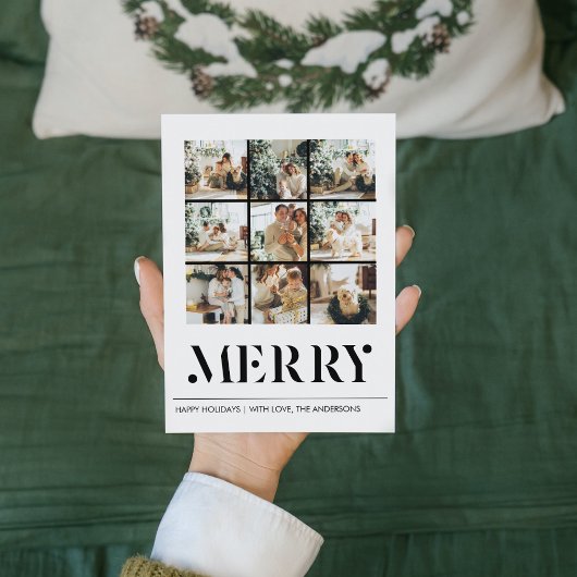 Collage Photo And Merry | Happy Holiday