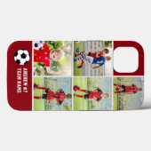 Collage photos Children's Soccer Team  Case-Mate iPhoneケース (裏面 (横))