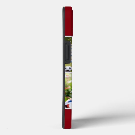 Collage photos Children's Soccer Team  Case-Mate iPhoneケース (裏面 / 右)