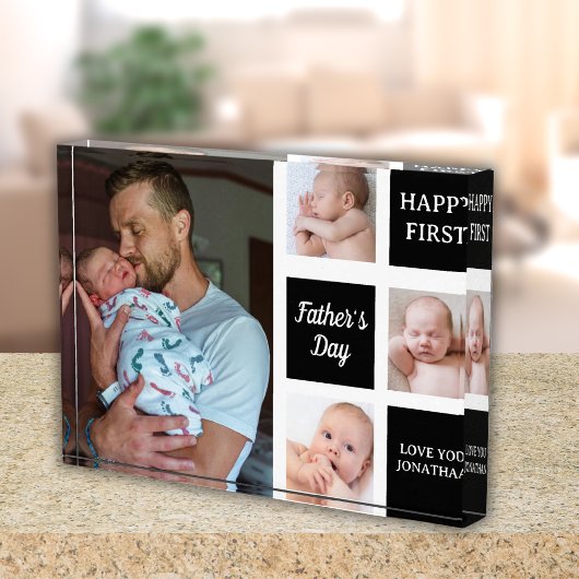 Collage Photos First Father's Day フォトブロック