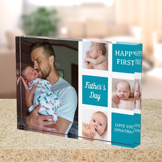 Collage Photos First Father's Day  フォトブロック