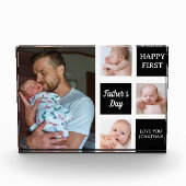 Collage Photos First Father's Day フォトブロック (正面)