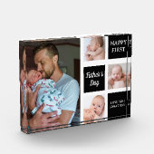 Collage Photos First Father's Day フォトブロック (左)