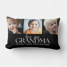 Collage Photos for Grandma Love you ランバークッション
