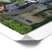 Collage Poster、Saline Michigan ポスター (角)